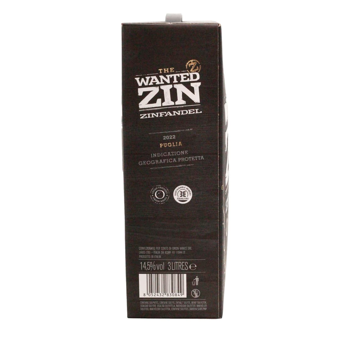 The Wanted Zin Zinfandel Old Vines