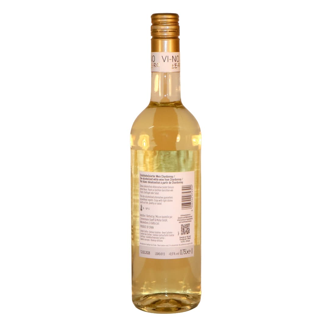 Vi-No Ze-Ro Chardonnay 750ml