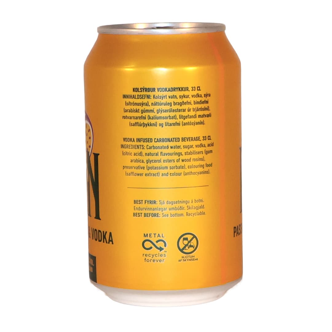 PRN ástaraldin & vodka